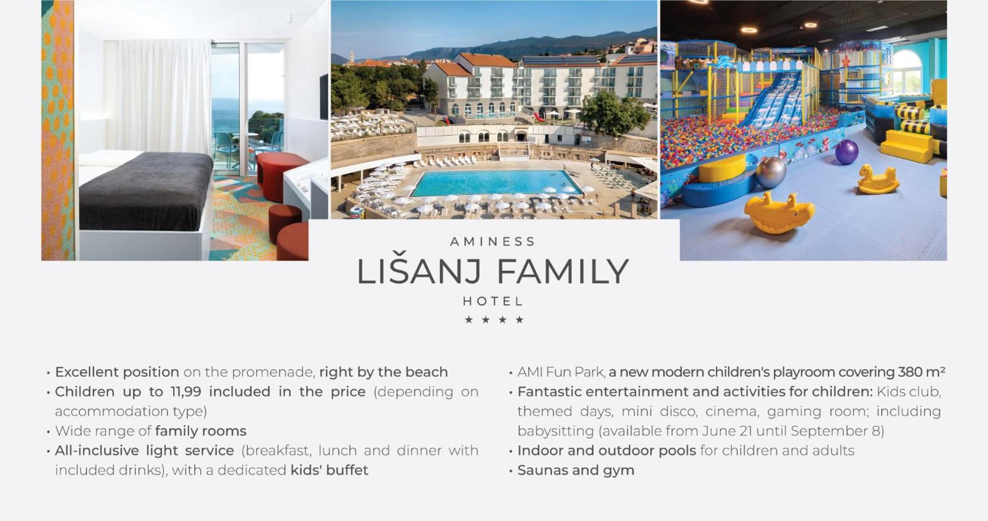 Aminess Vival Casa Lisanj Hotel Нови Винодолски Екстериор снимка